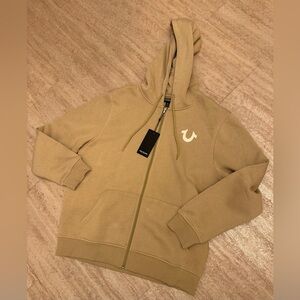 Men’s True Religion Big Horseshoe Zip Hoodie XL